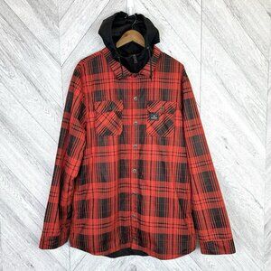 Holden Red and Black Plaid Ski Jacket